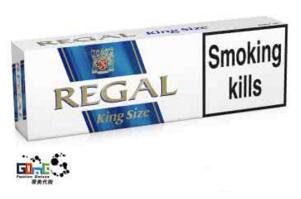 REGAL(荣爵)烟价格表图,英国荣爵香烟价格排行榜(1种)